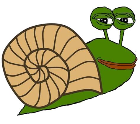 Snail Pepe Blank Template Imgflip