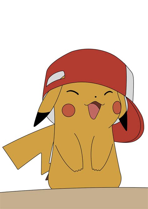 Pikachu Wearing Ashs Cap By Brigz7071 On DeviantArt