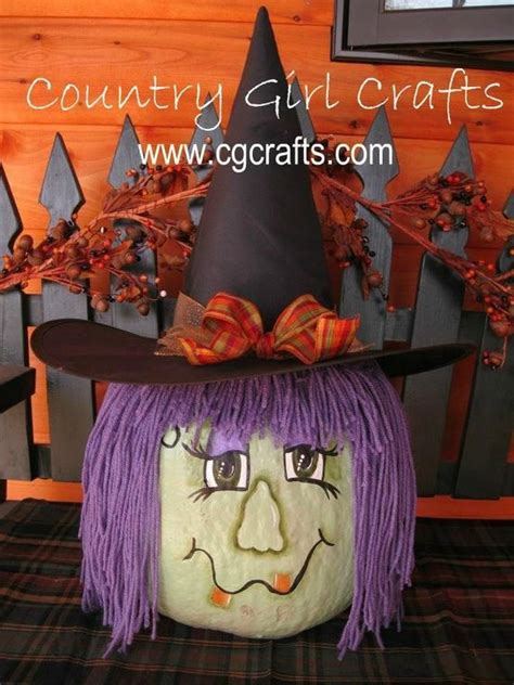 Witch Halloween Pumpkin E Pattern Packet Digital Download Etsy