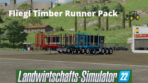 LS22 Fliegl Timber Runner Pack FS Mods Eu