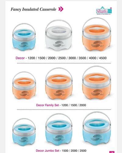 Material Plastic Casserole Hot Box At Rs Piece In Chennai ID