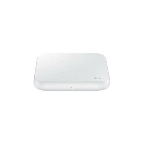 Безжично зарядно Samsung EP-P1300, 9W, съвместимо с Android и iOS, Бяло ...