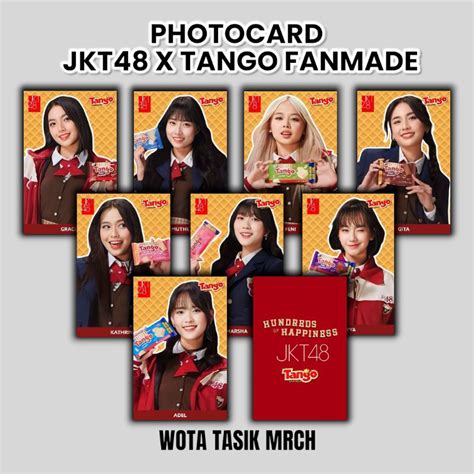 Photocard Pc Jkt X Tango Fanmade Unoff New Glossy Thick Premium