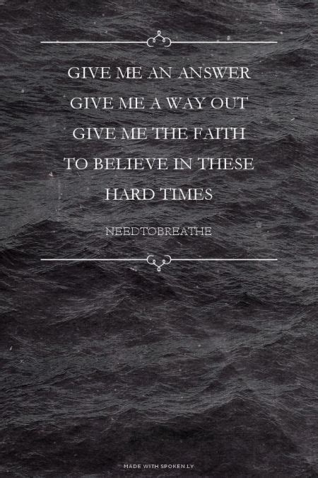 needtobreathe lyrics | Tumblr