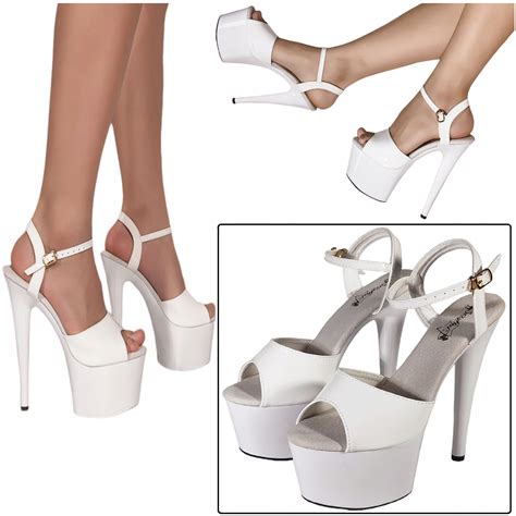 Seksowne Buty Erotyczne Bia E Szpilki Na Platformie Do Pole Dance Sex R Allegro Pl