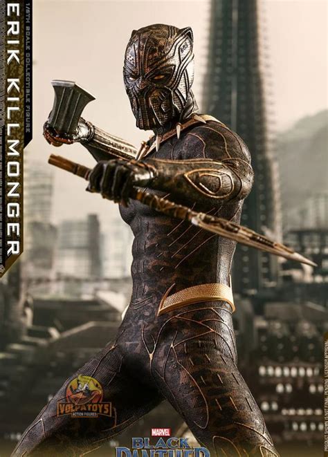 Action Figure ERIK KILLMONGER BLACK PHANTER HOT TOYS