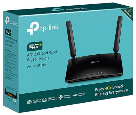 ARCHER MR600 V2 - Tp-link - 4G+ Cat6 AC1200 Wireless Dual Band Gigabit ...