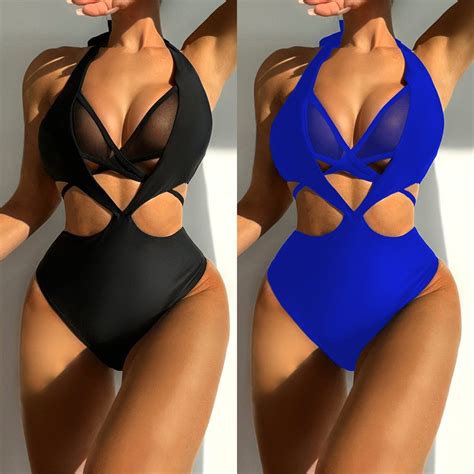 2024 Women Swimwear Wholesale Summer Sexy Bandage Black Bikini Swimsuit Bikini And Designer