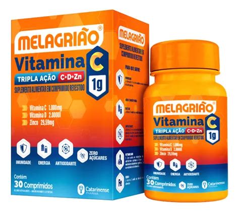 Vitamina C Mg Vitamina D Zinco C Ps Mercadolivre