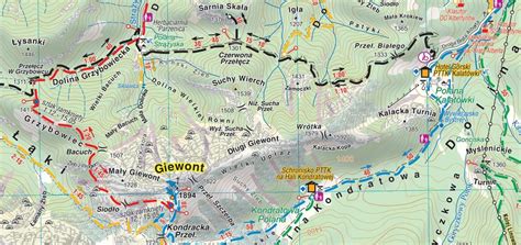 Tatrza Ski Park Narodowy Mapa Laminowana Compass