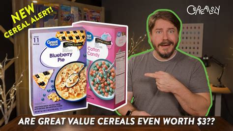 I Tried 2 Weird Cereals From Great Value Cereal Review Greatvalue