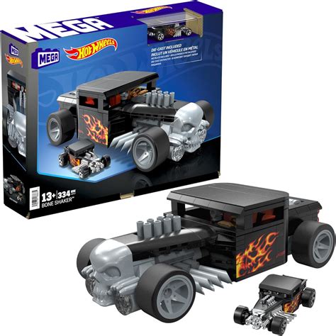 Amazon Mega Hot Wheels Juego De Juguetes De Construcci N De Autos De Carreras Coctelera