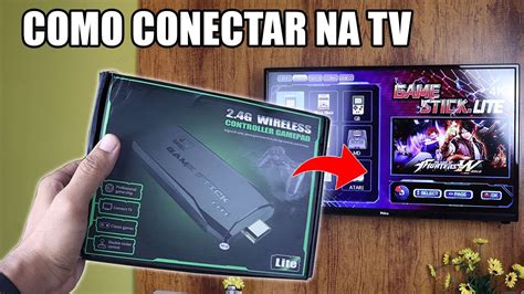 Como Conectar O Game Stick Na Tv