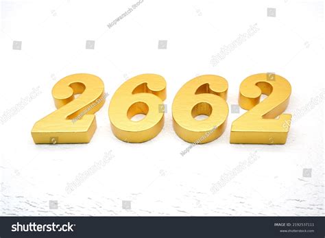 number   gold painted teak stock photo  shutterstock