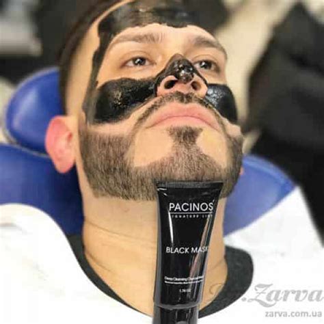 Мужская черная маска для лица Pacinos Black Mask 50 мл - купить в ...