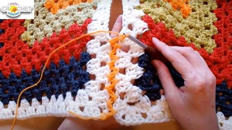 Zig Zag Stitch Easy Method For Joining Granny Squares April 19