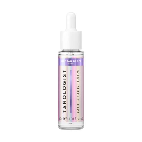 Tanologist Self Tanner Tanning Drops Lightweight Water Based Self