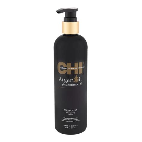 Chi Argan Oil Plus Moringa Oil Shampoo 355ml Hydrating Shampoo Hair Gallery