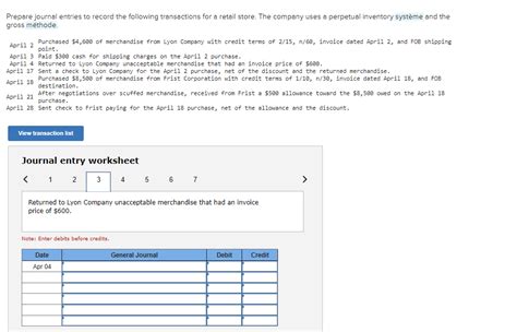 Solved Prepare Journal Entries To Record The Following Transactions Course Hero