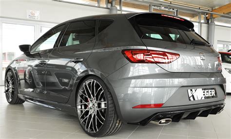 Difusor Trasero Seat Leon Cupra 5F Tuning Rieger Oficial