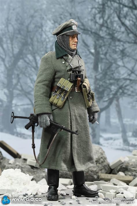 D80159 Wwii German Wh Infantry Oberleutnant Winter