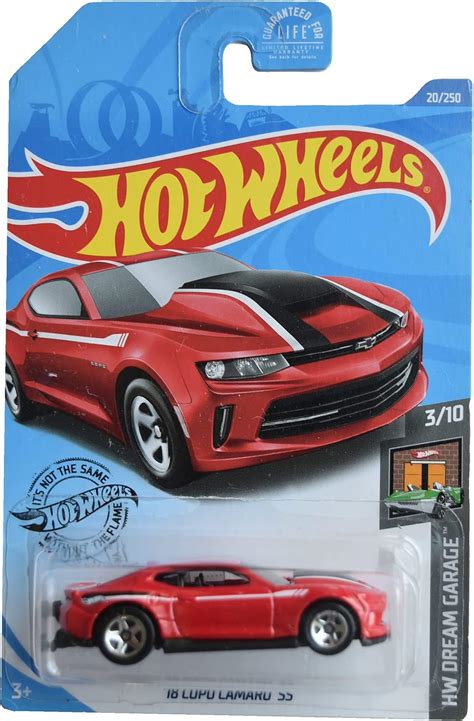 Hot Wheels Copo Camaro SS HW Dream Garage Rojo Yaxa