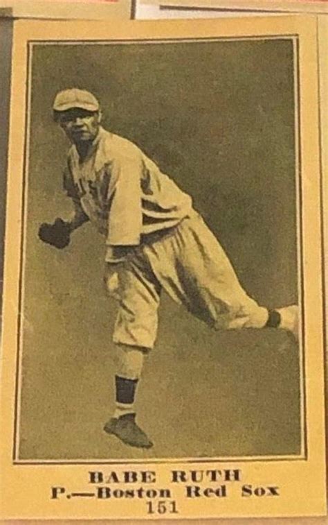 Card Lot Babe Ruth Rookie Reprint Mint Cards Etsy
