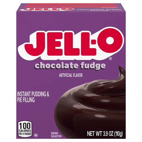 Jell O Chocolate Fudge Instant Pudding Mix Shop Pudding And Gelatin Mix At H E B