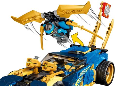 LEGO NINJAGO 71776 Гоночний автомобіль ЕВО Джея та Нії | playzone.com.ua