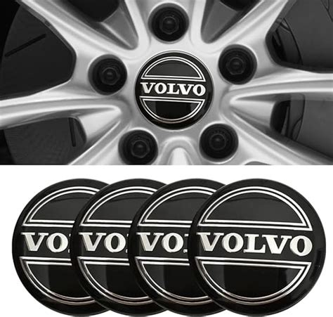 Amazon Pcs Wheel Center Caps Sticker For Volvo S S Xc Xc