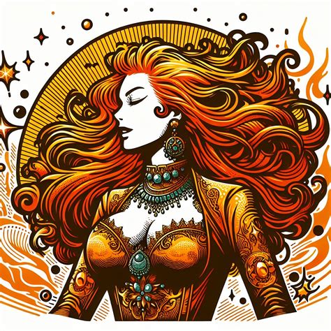 Hot Blonde Woman Big Breasts Fanart