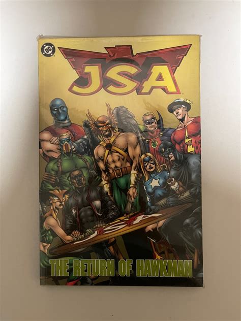 Jsa The Return Of Hawk Man Comic Hobbies And Toys Books And Magazines