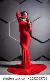 Beautiful Naked Woman Perfect Body Red Stock Photo 774273151 Shutterstock