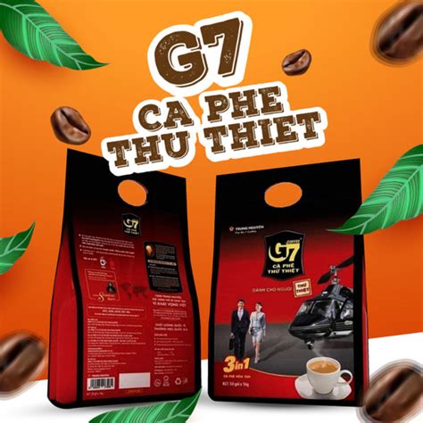 Hodeso Trung Nguyen G7 instant coffee 3 in 1 Ca Phe Thu Thiet ...