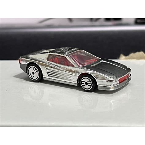 Hot Wheels Ferrari Testarossa Mint Th Hot Wheels Anniversary Shopee Malaysia