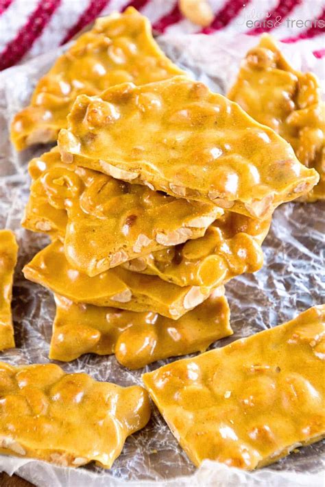 Microwave Peanut Brittle Recipe + VIDEO - Julie's Eats & Treats