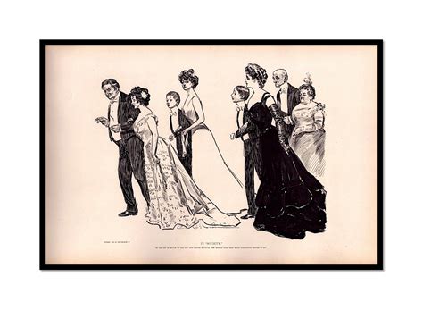 Charles Dana Gibson Etsy