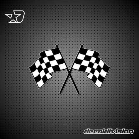 Checkered Flag Sticker