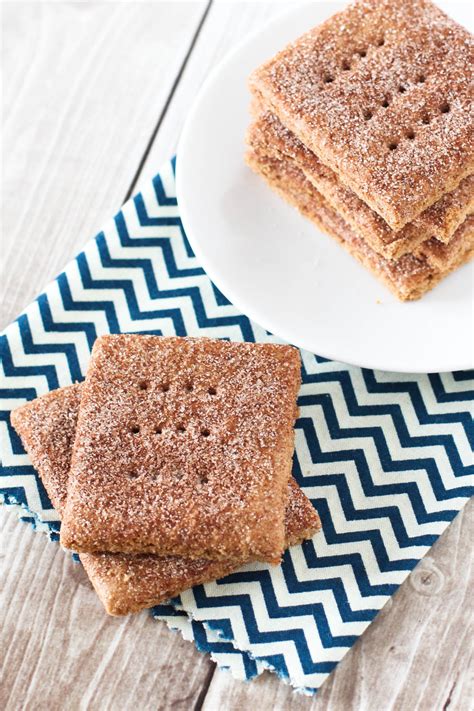 Gluten Free Vegan Cinnamon Sugar Graham Crackers Sarah Bakes Gluten Free