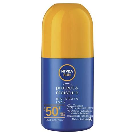 Buy Nivea Sun SPF 50+ Protect & Moisture Roll On 65ml Online at Chemist ...
