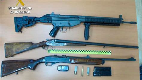 Intervenidas Tres Armas En Una Batida De Jabal