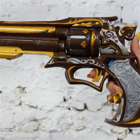 Mccree Peacekeeper Revolver Prop Mccree Gun Prop Designedby D