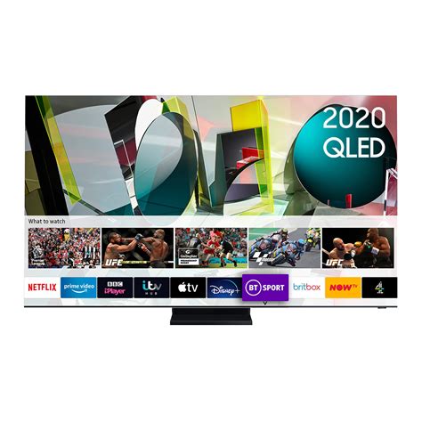 SAMSUNG QE75Q950T, 75 inch Smart 8K QLED TV Stainless Steel FInish with ...
