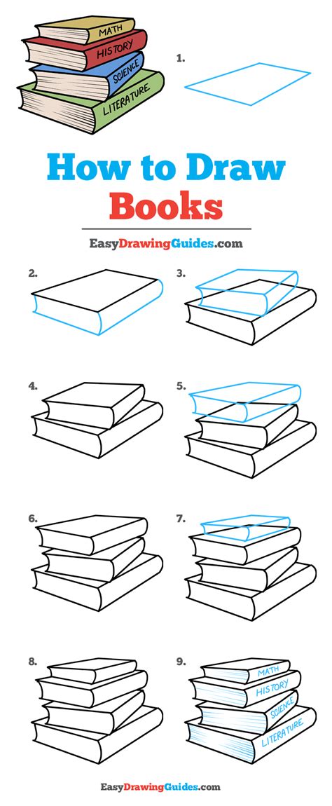 How To Draw A Book Easy For Kids Images And Photos Finder