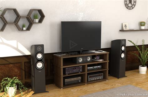 Тумба под телевизор Hardness 2 (Орех) купить, заказать в магазине ...