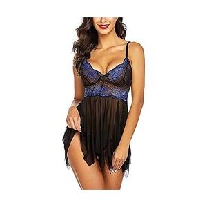 EODJXIO Mini Bikini Costume Bikini Nero Brasiliana Camicia Da Notte Donna Sexy Hot Bralette