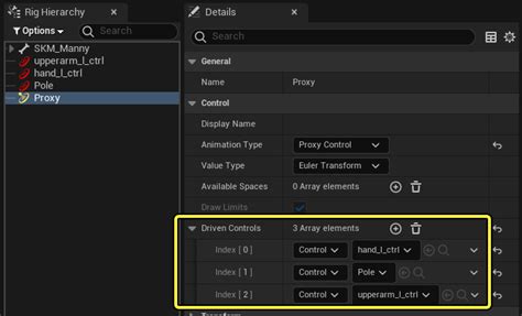 虚幻引擎control Rig中的控制点、骨骼和null 虚幻引擎 5 4 文档 Epic Developer Community