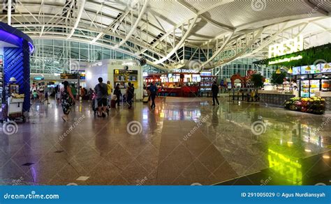 I Gusti Ngurah Rai International Airport Bali Editorial Stock Image