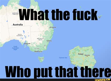What The Fuck Australia Brisbane Sydney Adelaide Great Australian Victora Bight Melbourne