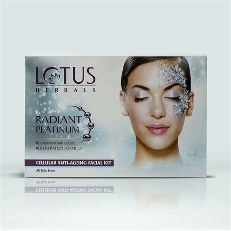 Lotus Radiant Platinum Facial Kit Packaging Size 100 Gm At ₹ 280 In New Delhi